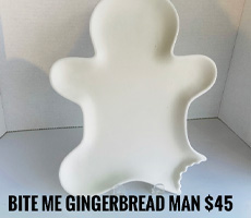Bite Me Gingerbread Man